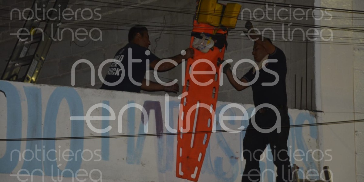 Dos hombres sobreviven a descarga eléctrica en la colonia Prado Hermoso, León