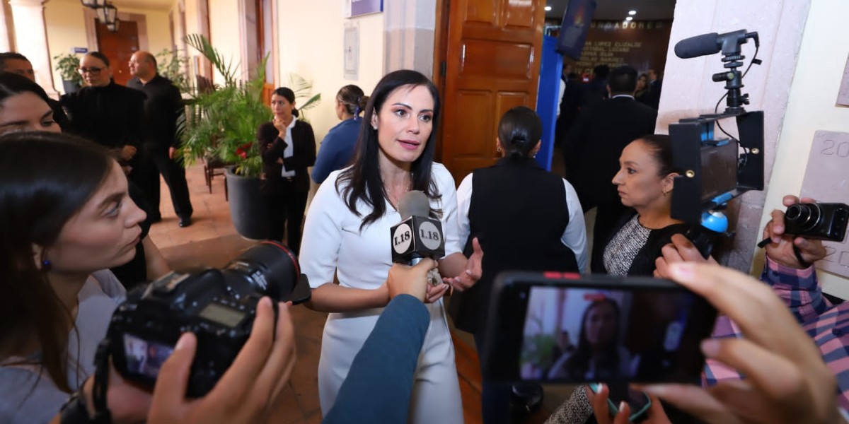 Ale Gutiérrez admitió que sería un honor gobernar Guanajuato, pero está concentrada en León