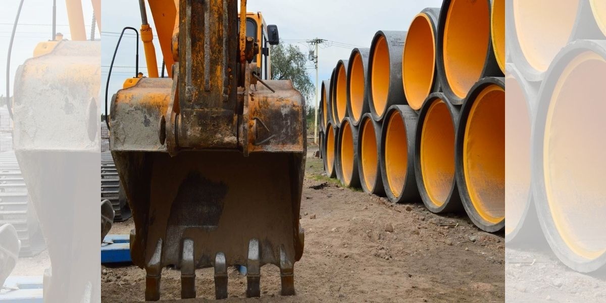 Para evitar inundaciones, construye SAPAL colector pluvial al sur de León