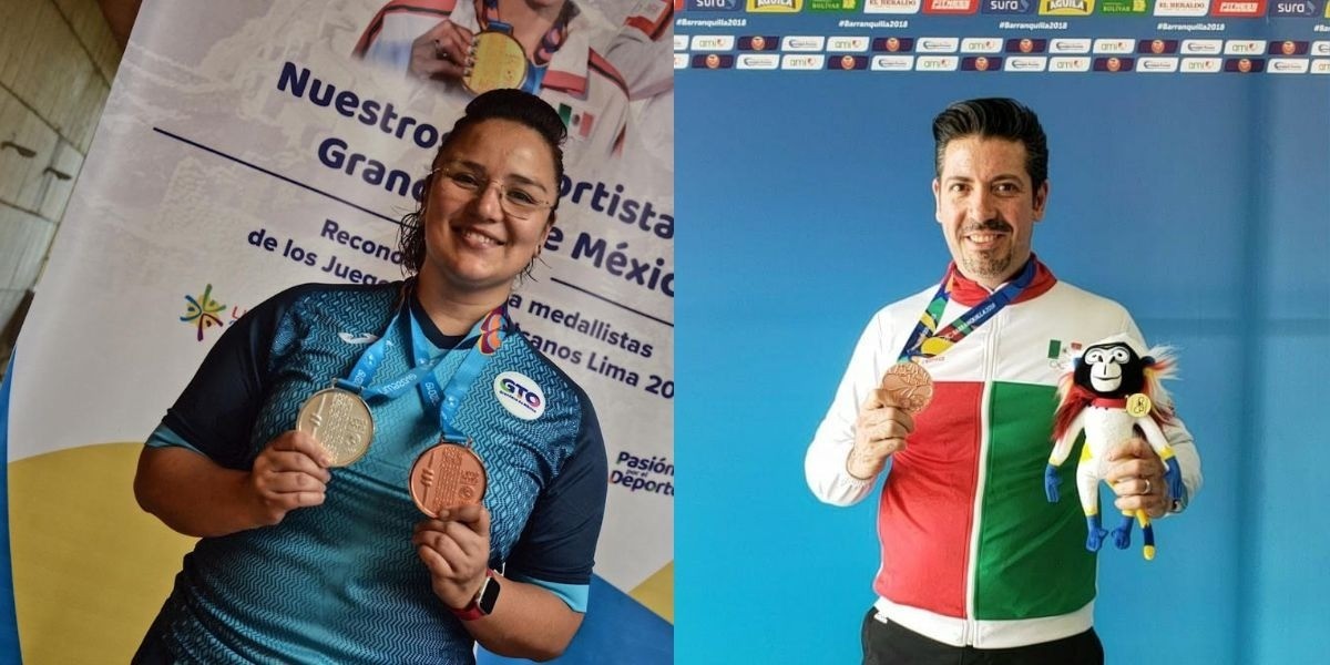 Iliana Lomelí y Ricardo Lecuona, a los XXIV Juegos Centroamericanos y del Caribe 