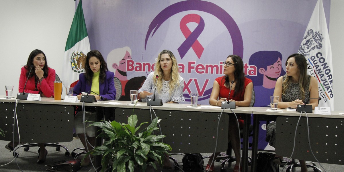 Bancada feminista pide que “Ley 3 de 3” se aplique en el próximo proceso electoral de Guanajuato