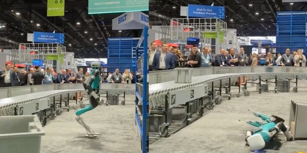 Robot se desmaya tras intenso trabajo de 20 horas