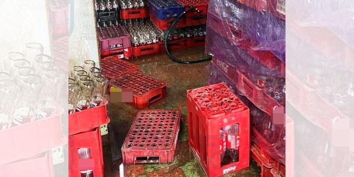 Elaboraban en Iztapalapa ¡refresco pirata!