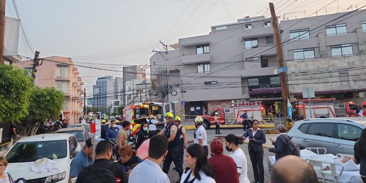 Desalojan Hospital Médica Campestre por incendio