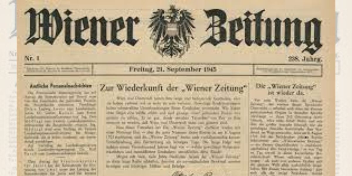 Wiener Zeitung, uno de los periódicos más antiguos del mundo puso fin a su edición impresa