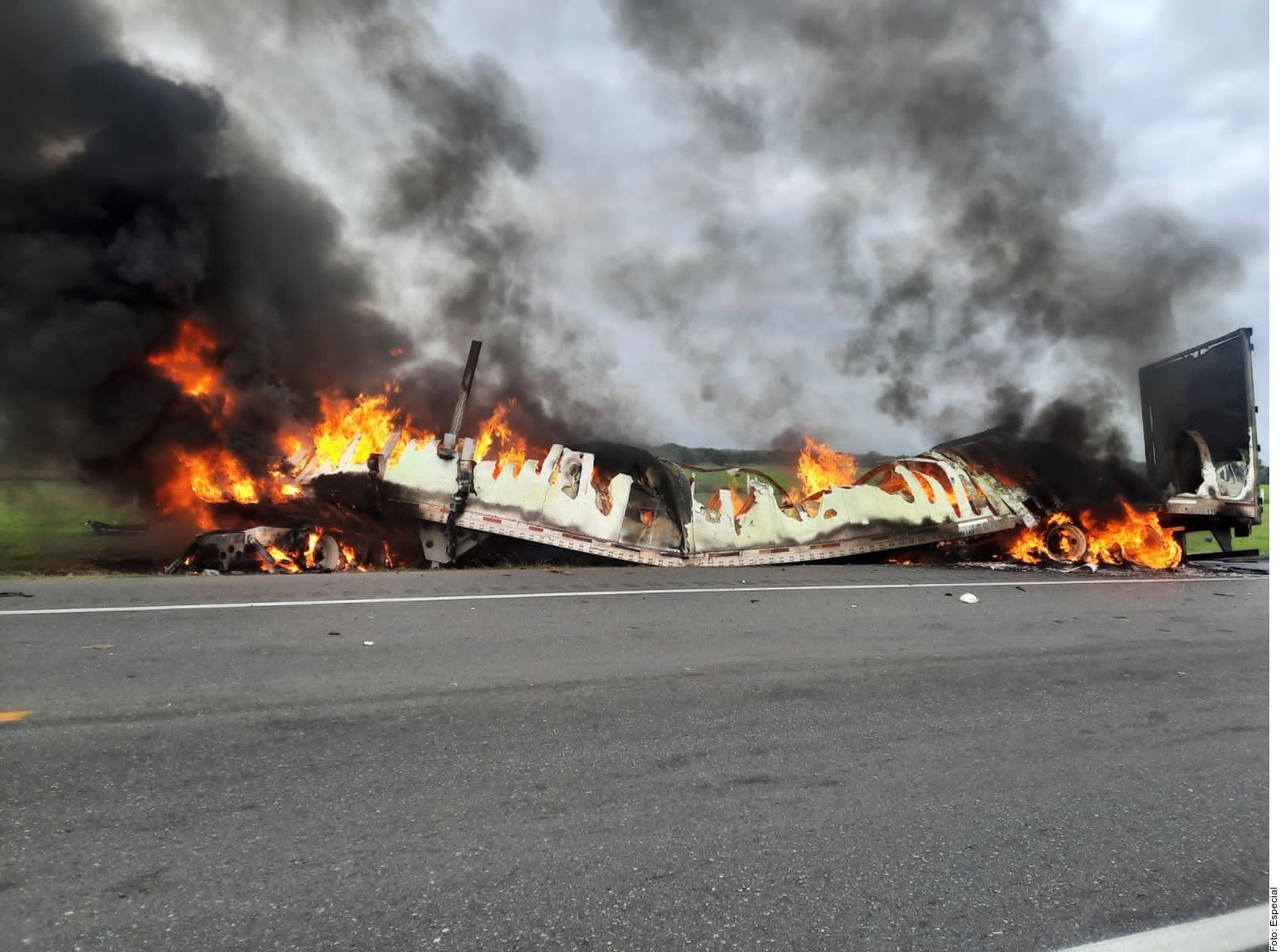 Sube a 27 la cifra de muertos tras choque en Tamaulipas
