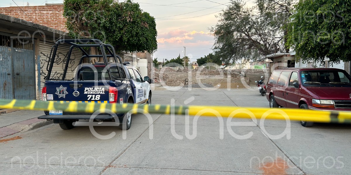 Balean a hombre en colonia La Escondida, León