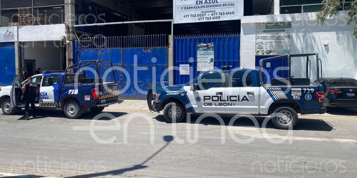 Muere empleado de tenería; cayó a un tambor donde procesan el cuero