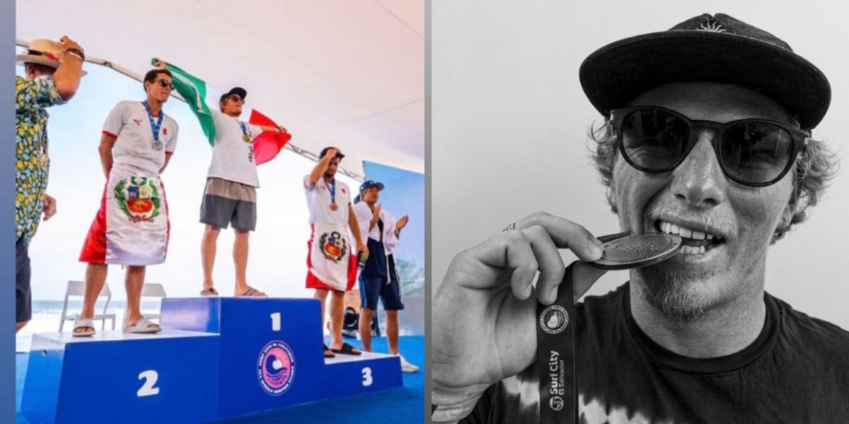 Surfista mexicano obtiene campeonato mundial en El Salvador