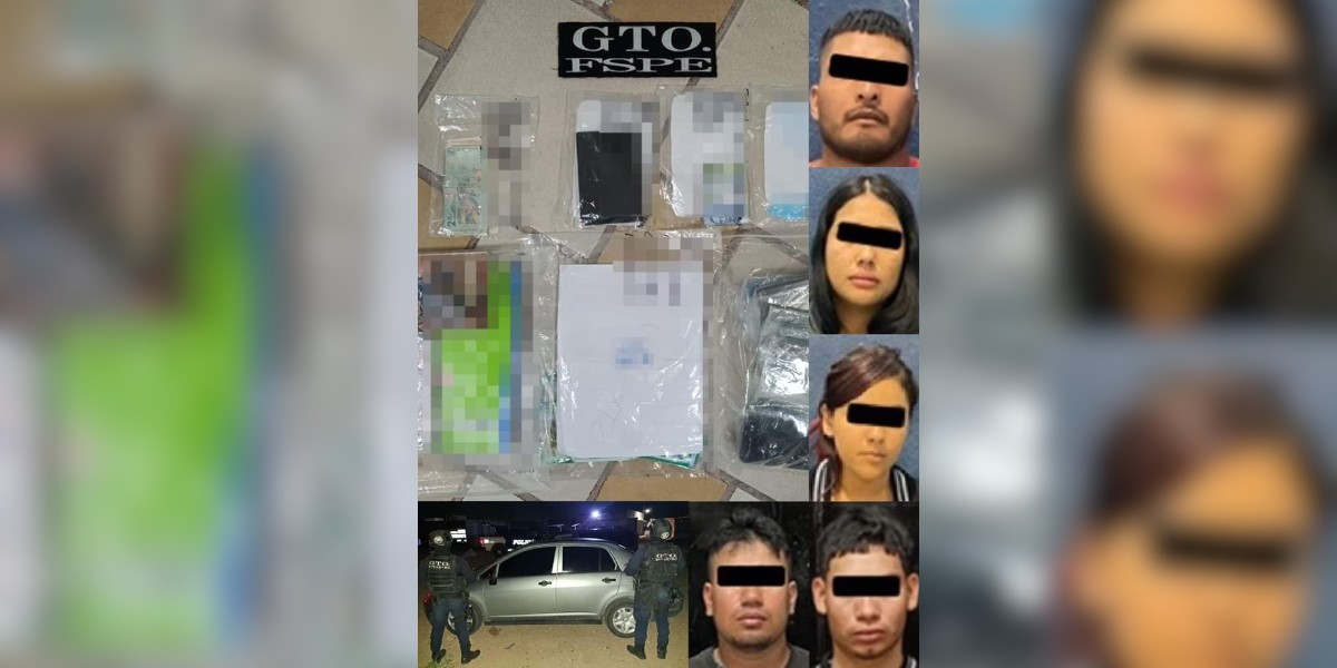 Caen extorsionadores colombianos en Dolores Hidalgo; hacían préstamos en efectivo