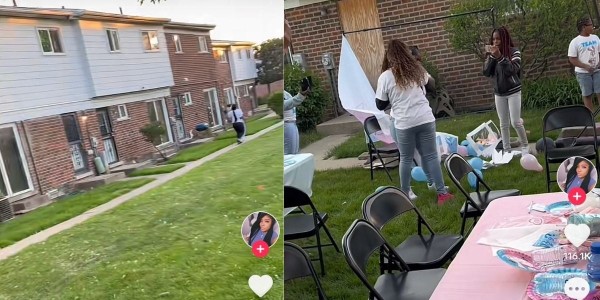 Mujer enfurece por el sexo de su bebé en fiesta de revelación 