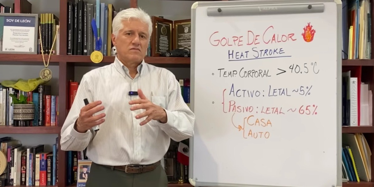 Mueren 2 de cada 3 víctimas de golpe de calor pasivo