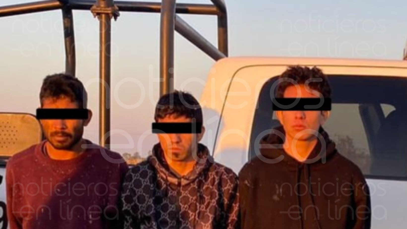 Capturan a ladrones de tractocamión en Eje Metropolitano del Rincón