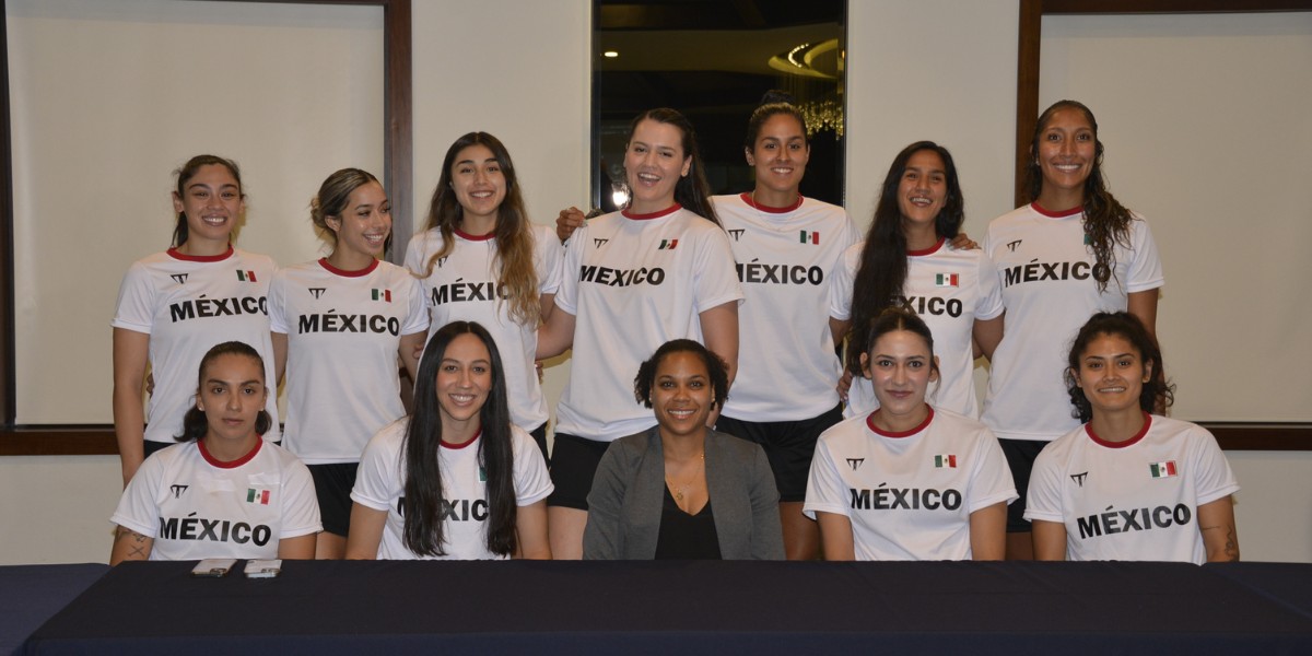 Presentan el roster de la Selección Mexicana de cara a la Women’s AmeriCup