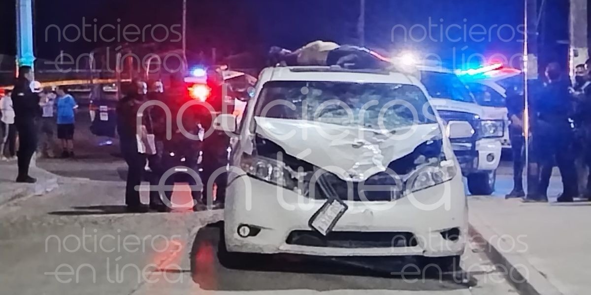 Muere hombre atropellado por camioneta en las colonias Nuevo México