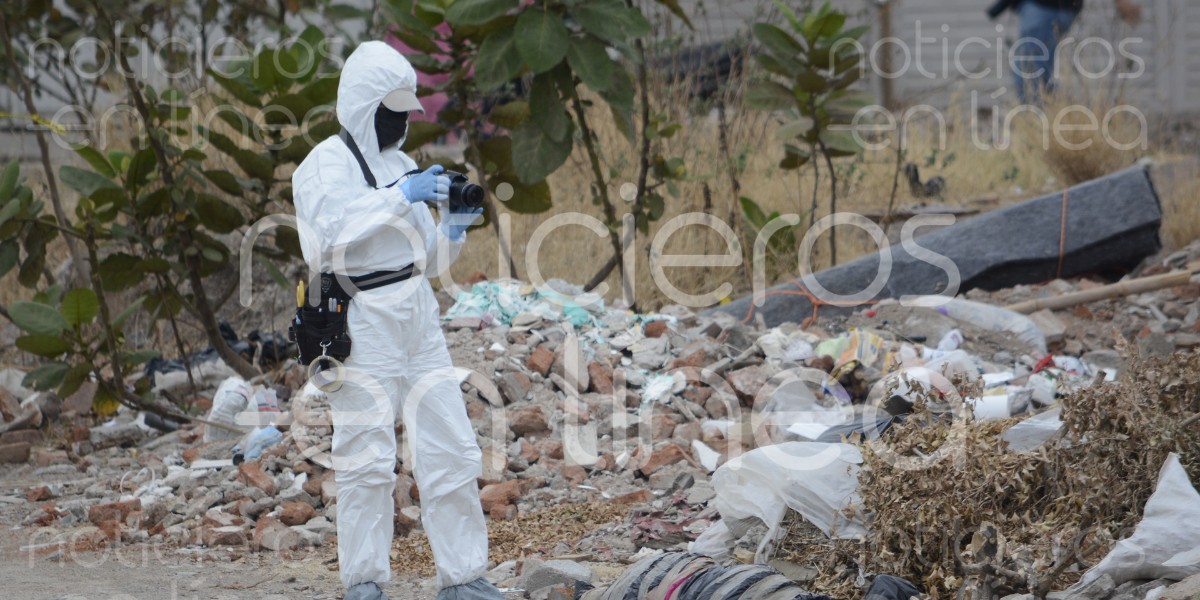 Hallan cadáver envuelto cerca de la COMUDE de San José Obrero