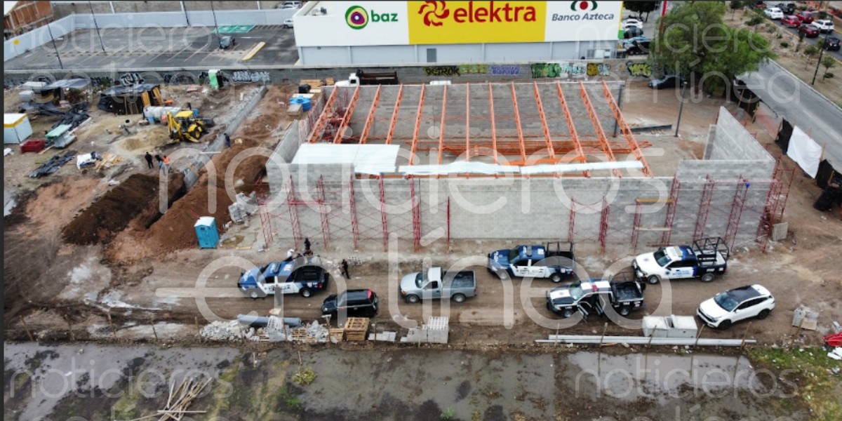 Encuentran restos humanos en una construcción en Fracciones de Echeveste
