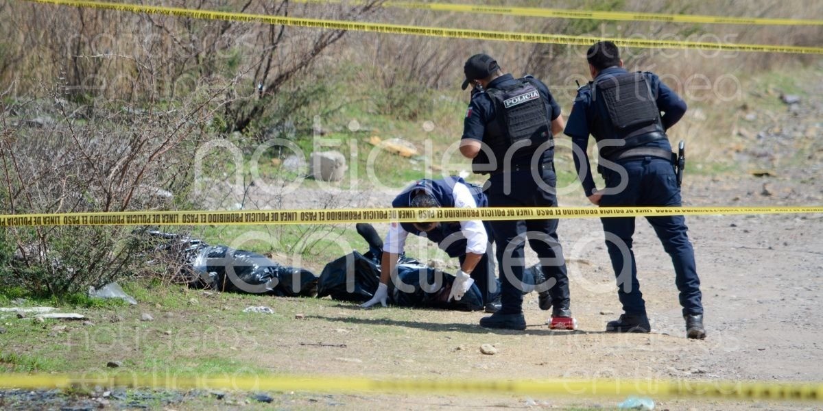 Hallan dos cuerpos embolsados en la colonia Sinarquistas