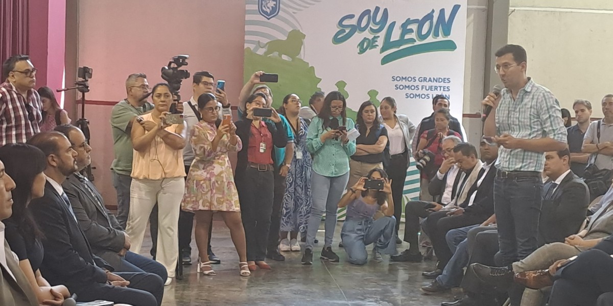 Juan Pablo Delgado se quedó esperando disculpa de la alcaldesa de León