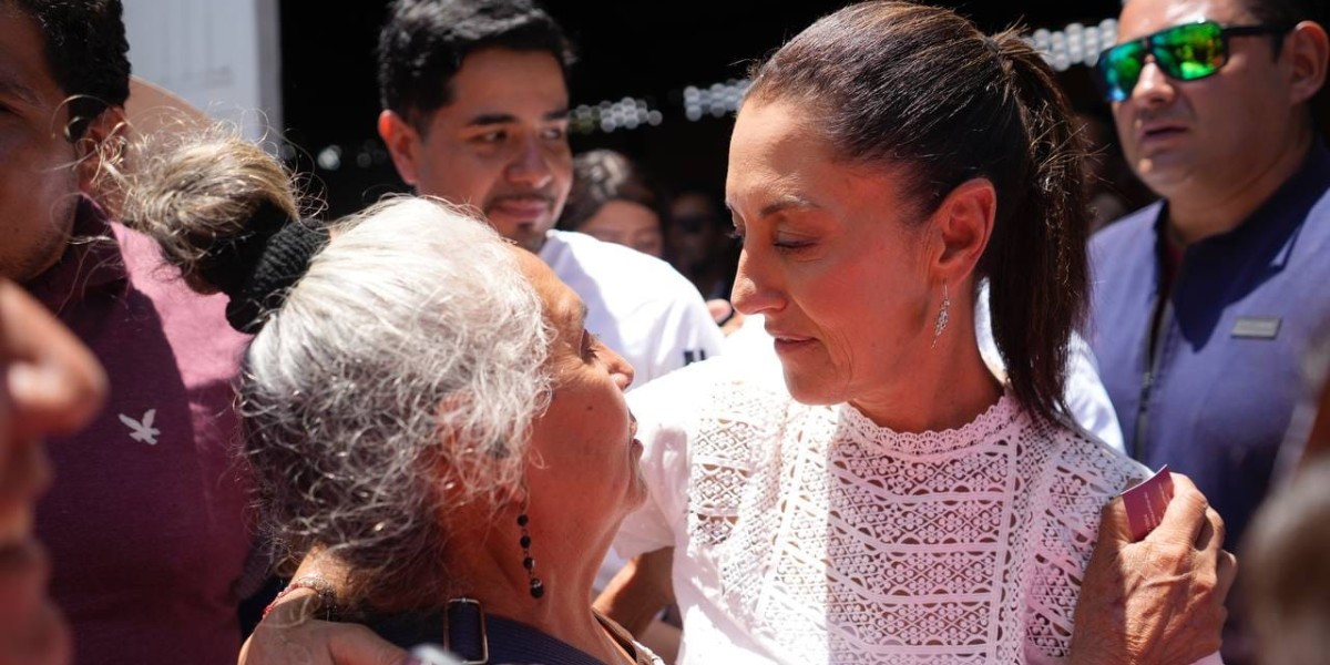 Sheinbaum lamenta que pese a incremento de inversión privada en Guanajuato, los salarios sean bajos