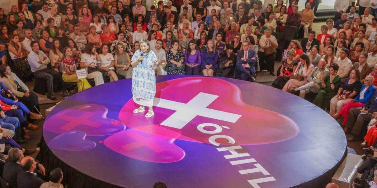 En Guanajuato, Xóchitl Gálvez dijo que tiene los ovarios para enfrentar el crimen organizado