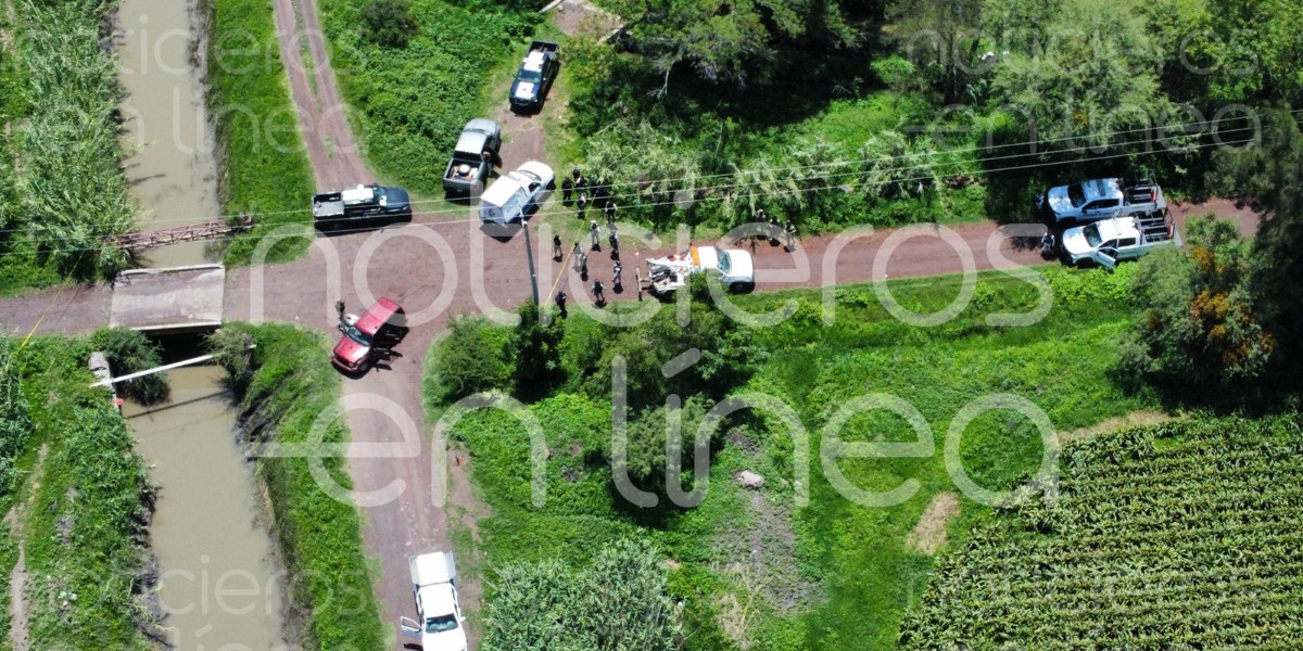 Hallan a 5 mujeres sin vida en un canal de riego en Valle de Santiago, Guanajuato