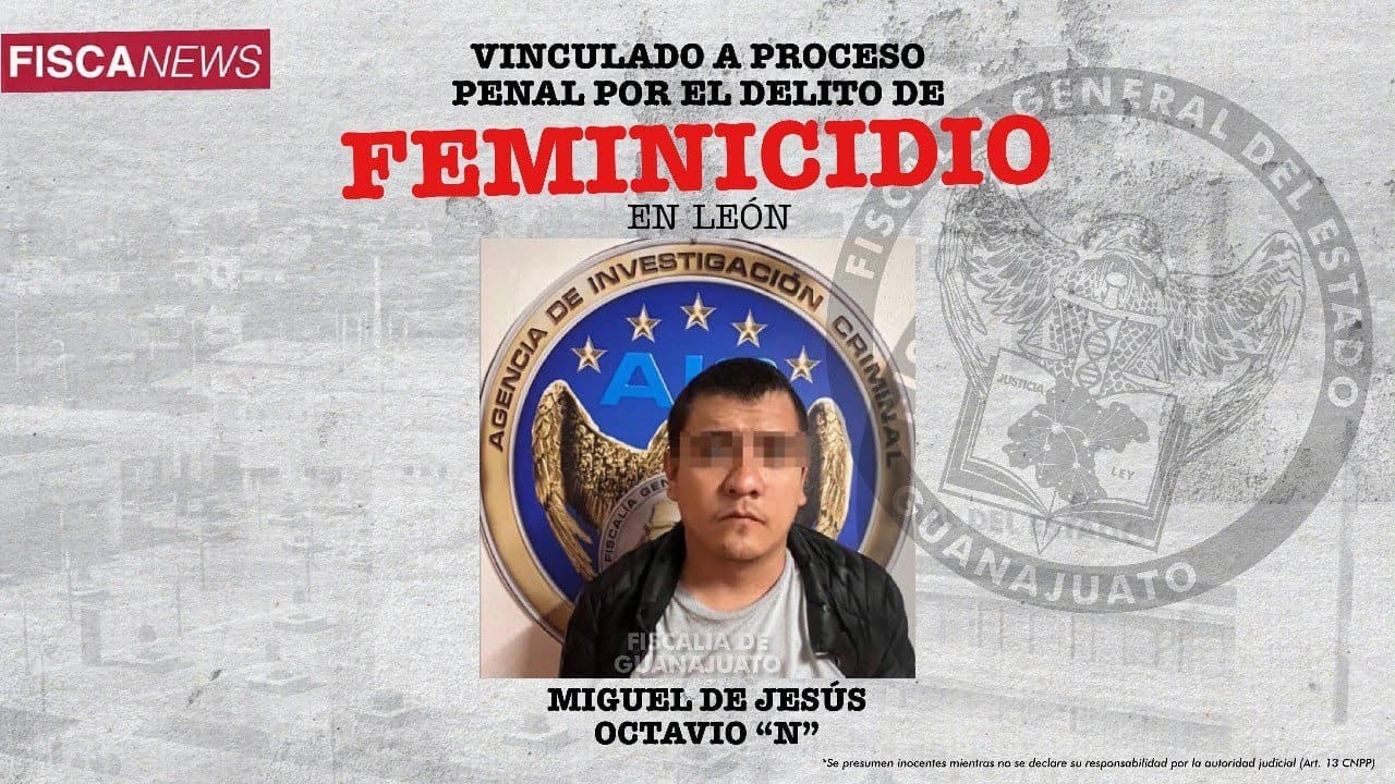 Vinculan a proceso a Miguel, presunto feminicida de Milagros Monserrat