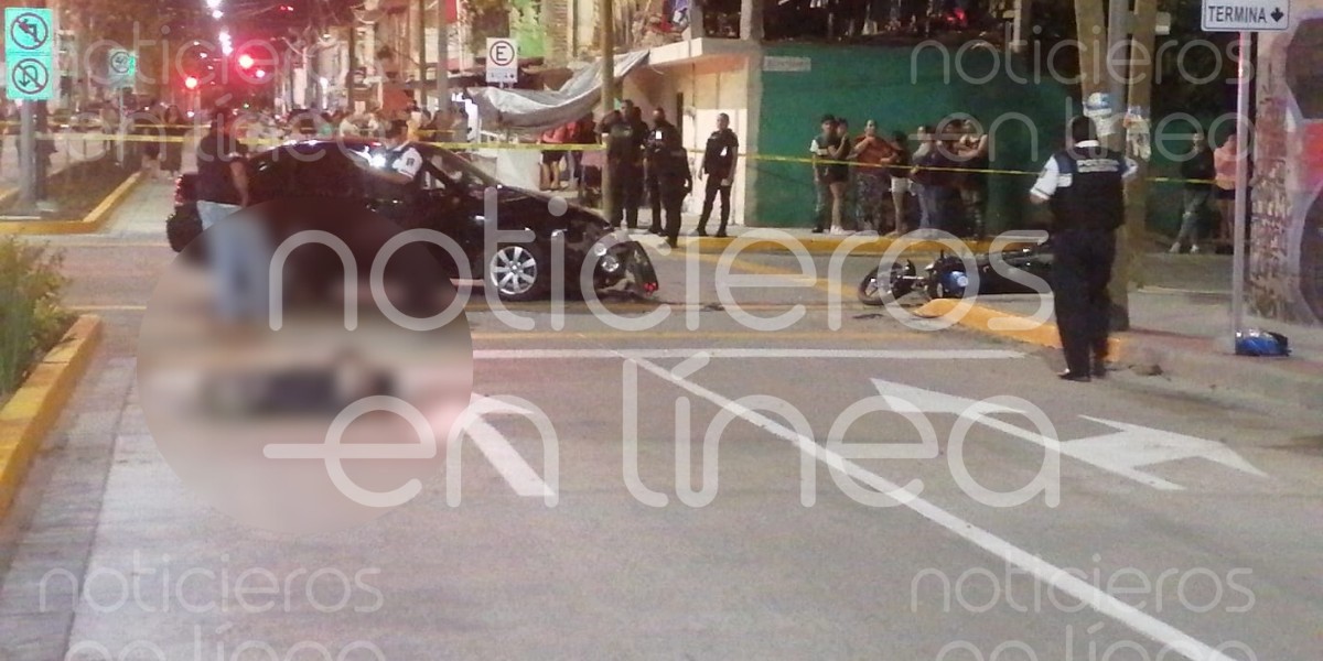 Accidente vial en San Miguel deja a motociclista sin vida y a copiloto herido