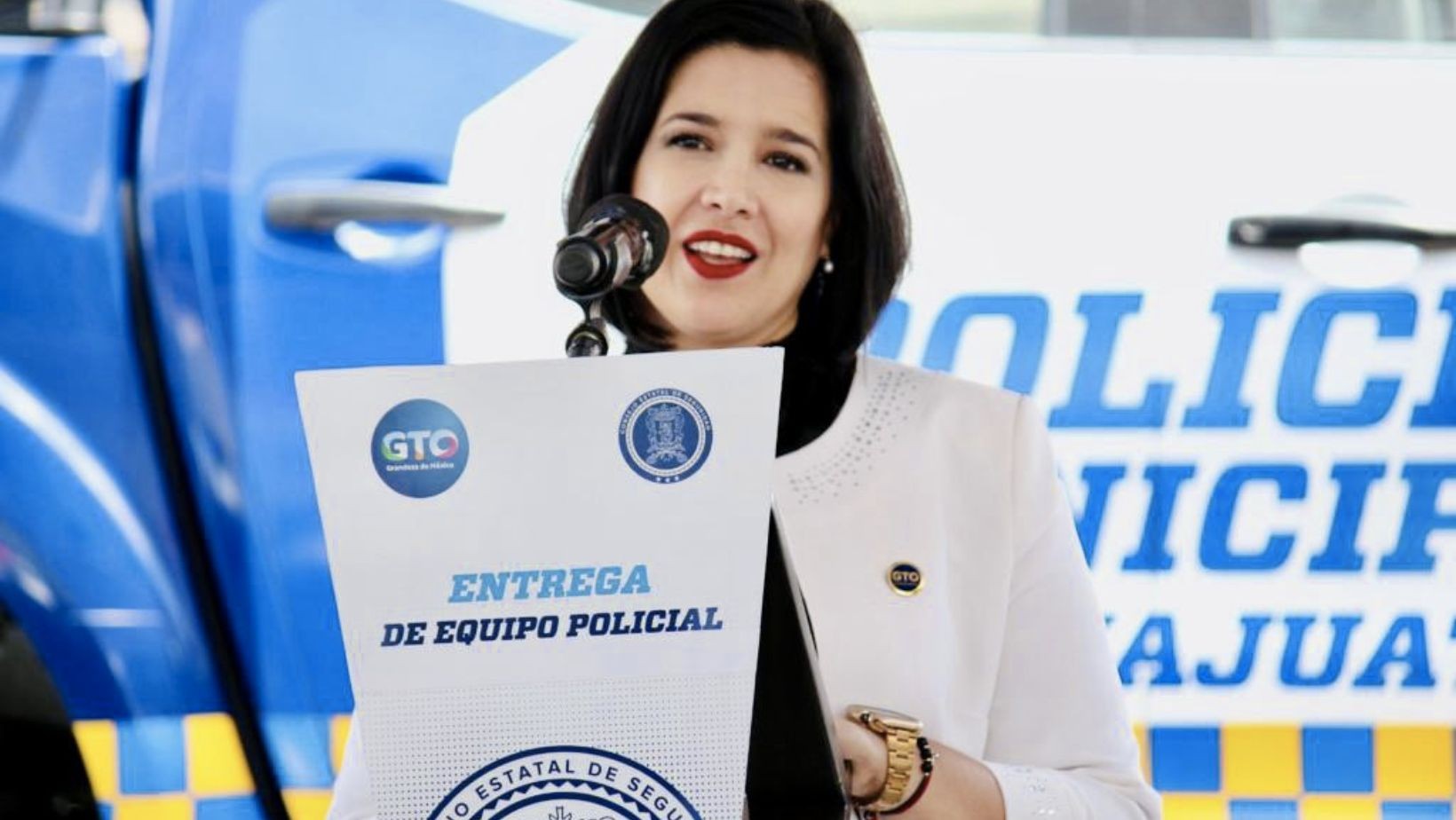 Sophia Huett pide a los alcaldes de Guanajuato mayor transparencia en temas de seguridad