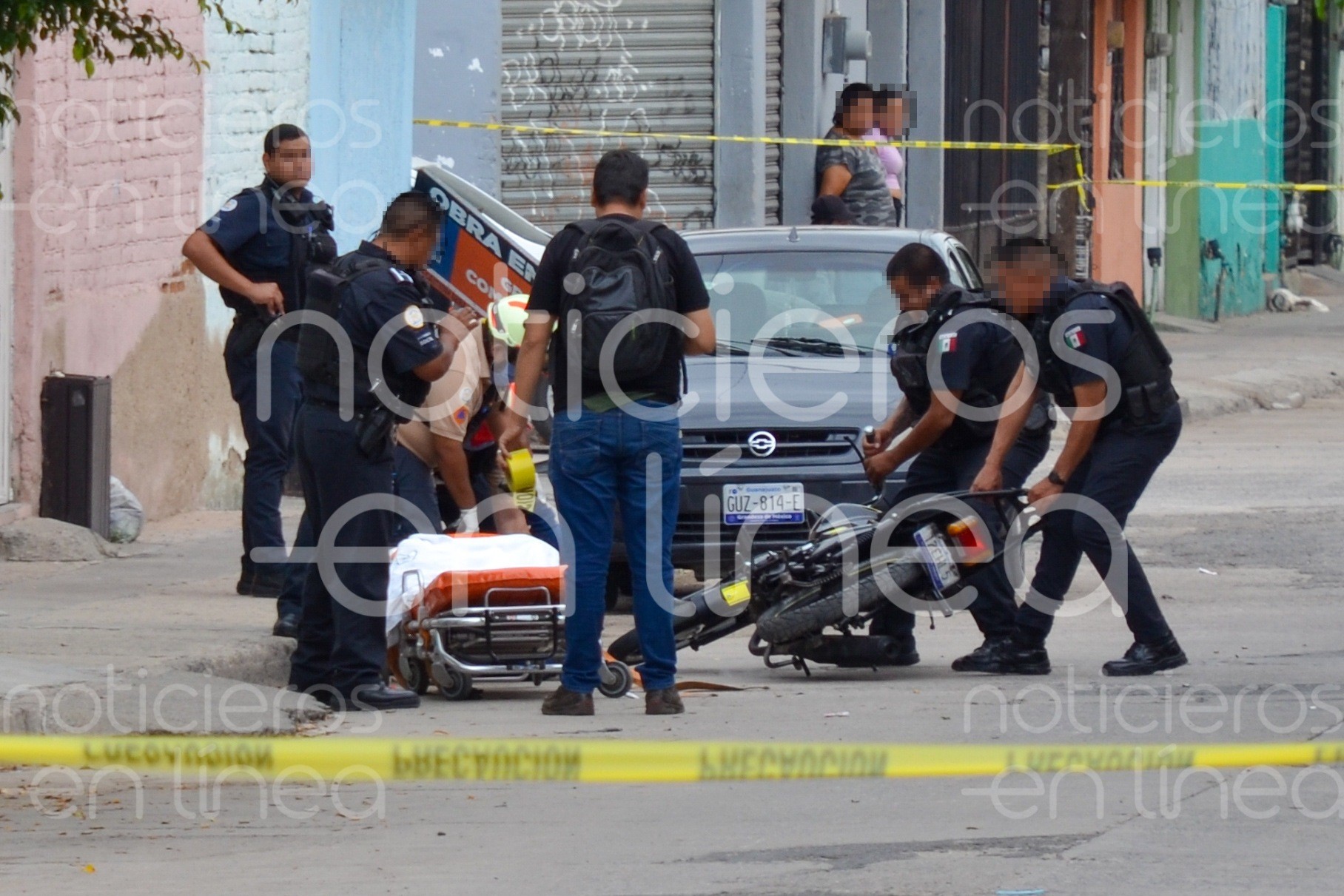 Matan a hombre que circulaba en su moto en la colonia Killian