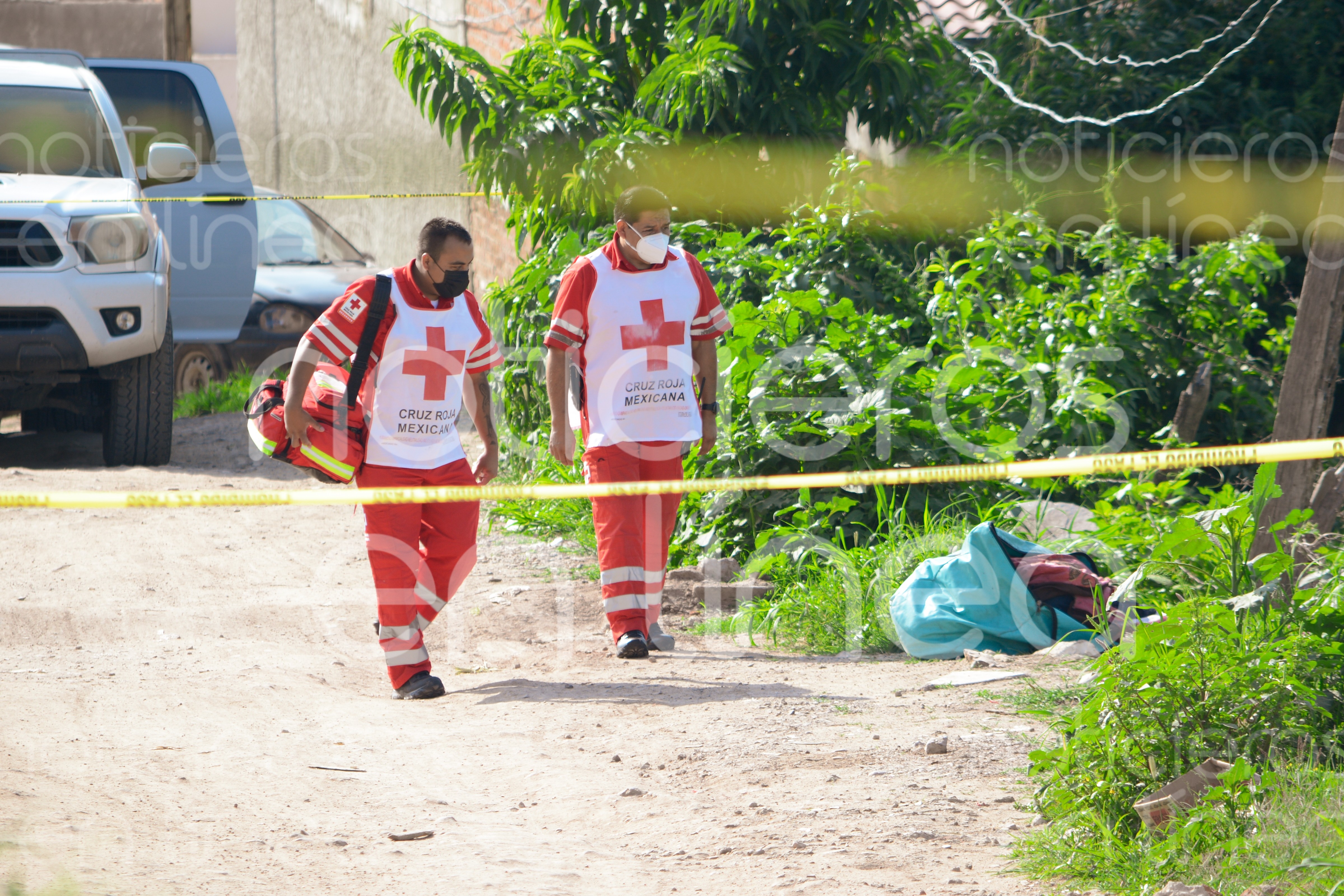 Hallan restos de persona dentro de una maleta en Lomas de Medina