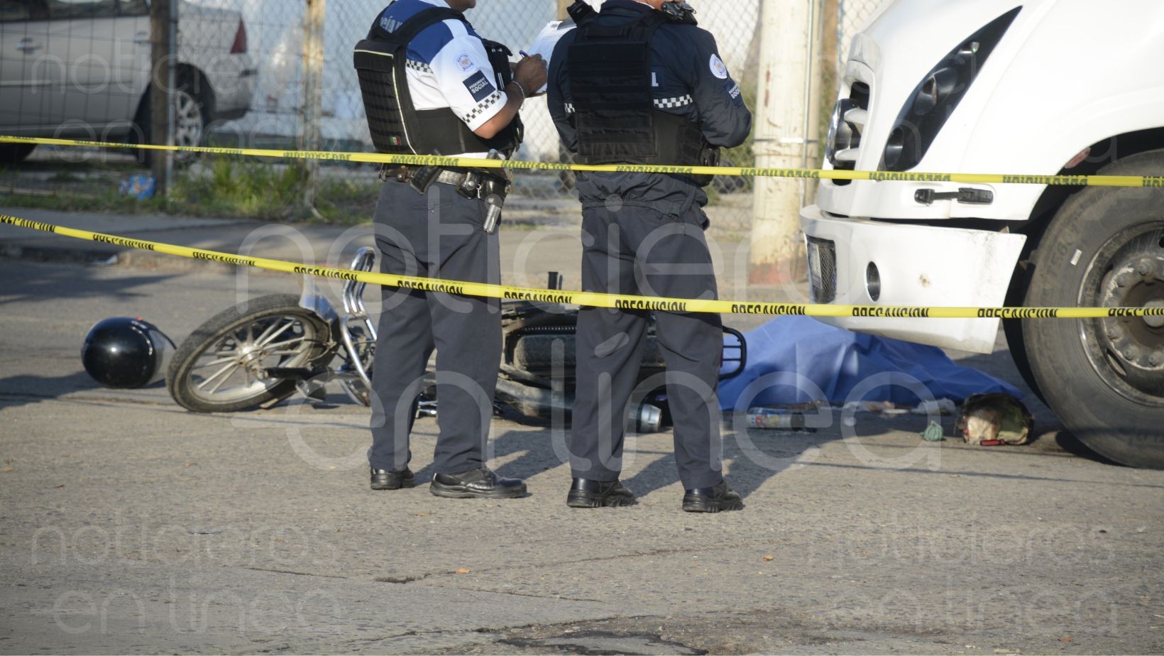 Mujer muere en accidente vial en Residencial Victoria; viajaba como copiloto en una motocicleta