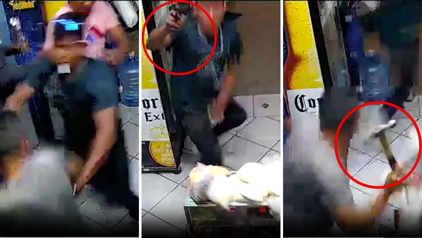 Capta intento de asalto armado en Villas de San Juan (VIDEO)