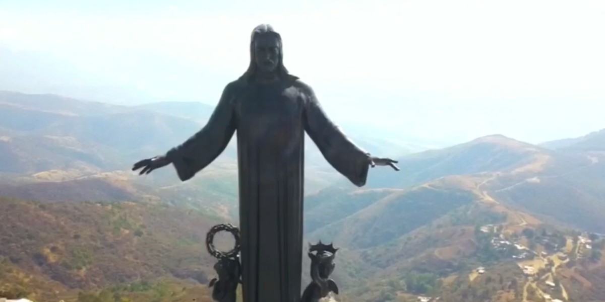 Presentan renovación del monumento ‘Cristo Rey’