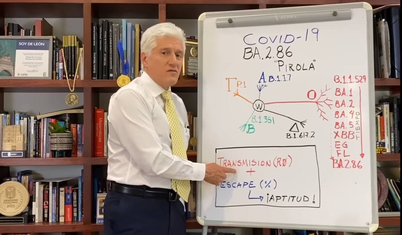 ¿Preocupa Pirola, la nueva variante de covid? Alejandro Macías responde