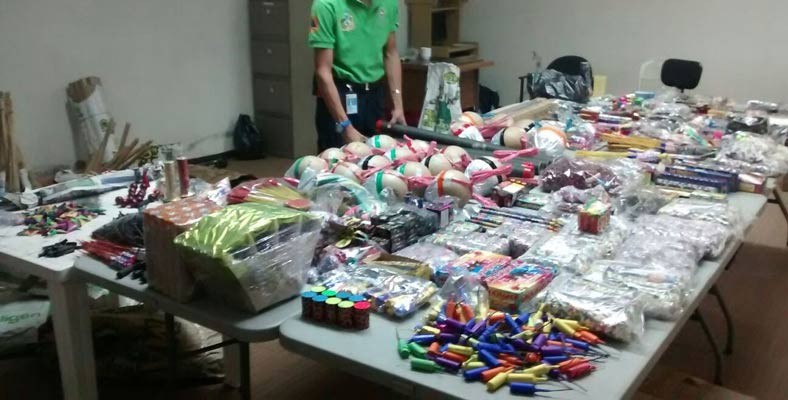 Decomisan tres kilos de pirotecnia en el último mes en León