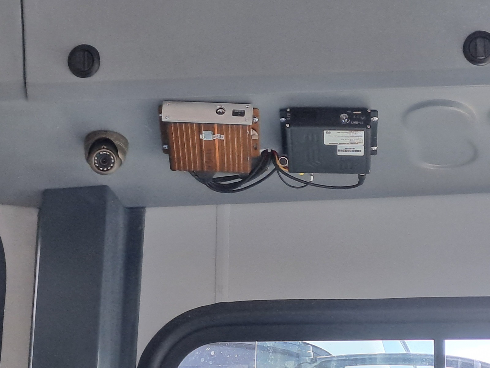 Instalan cámaras de videovigilancia en camiones de León