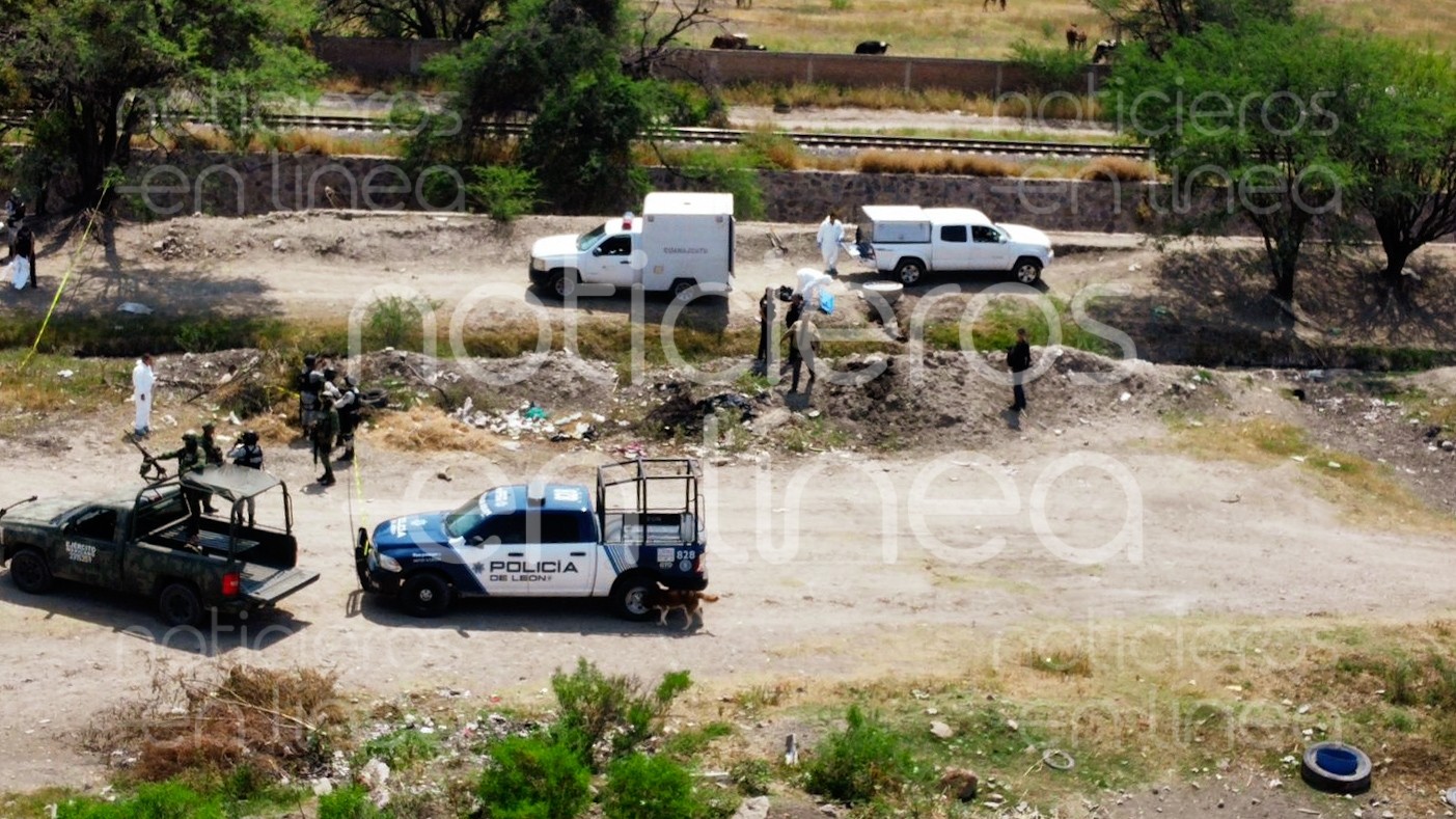 Hallan a dos hombres enterrados en Granja Las Amalias