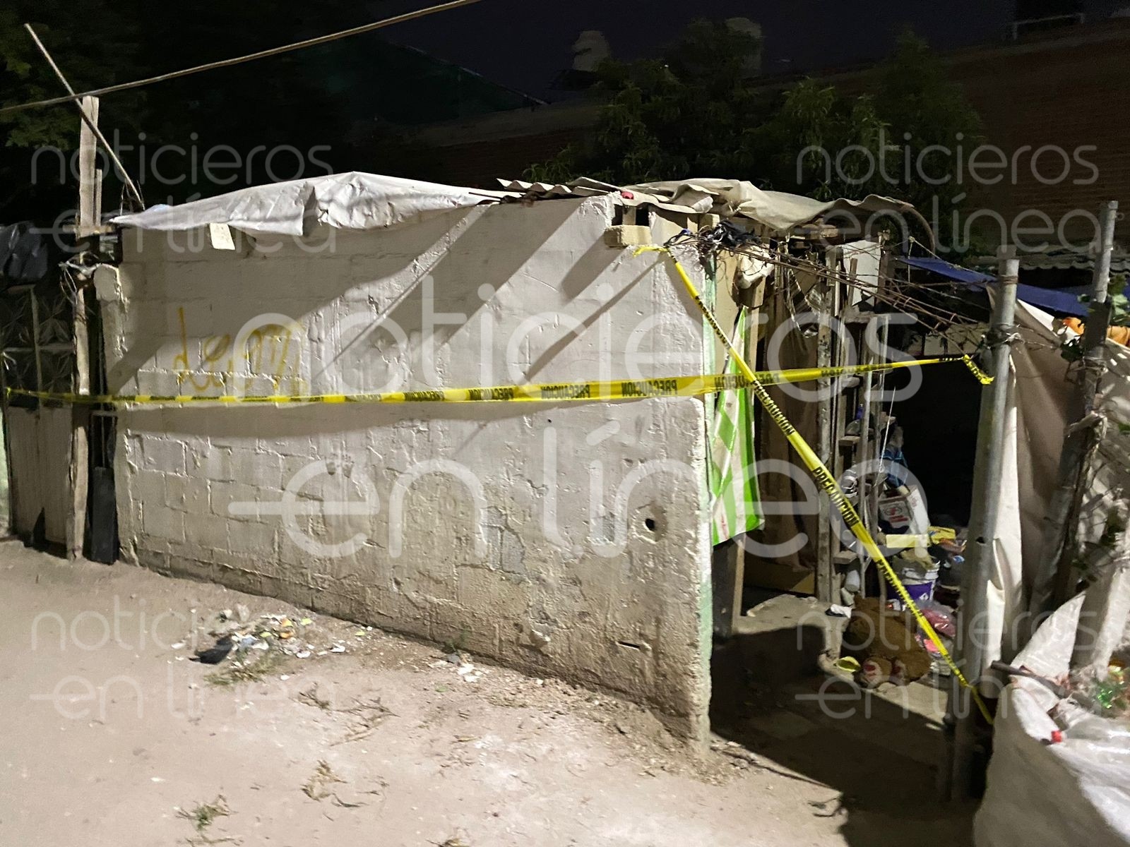 Balean a hombre en la colonia San José del Tanque