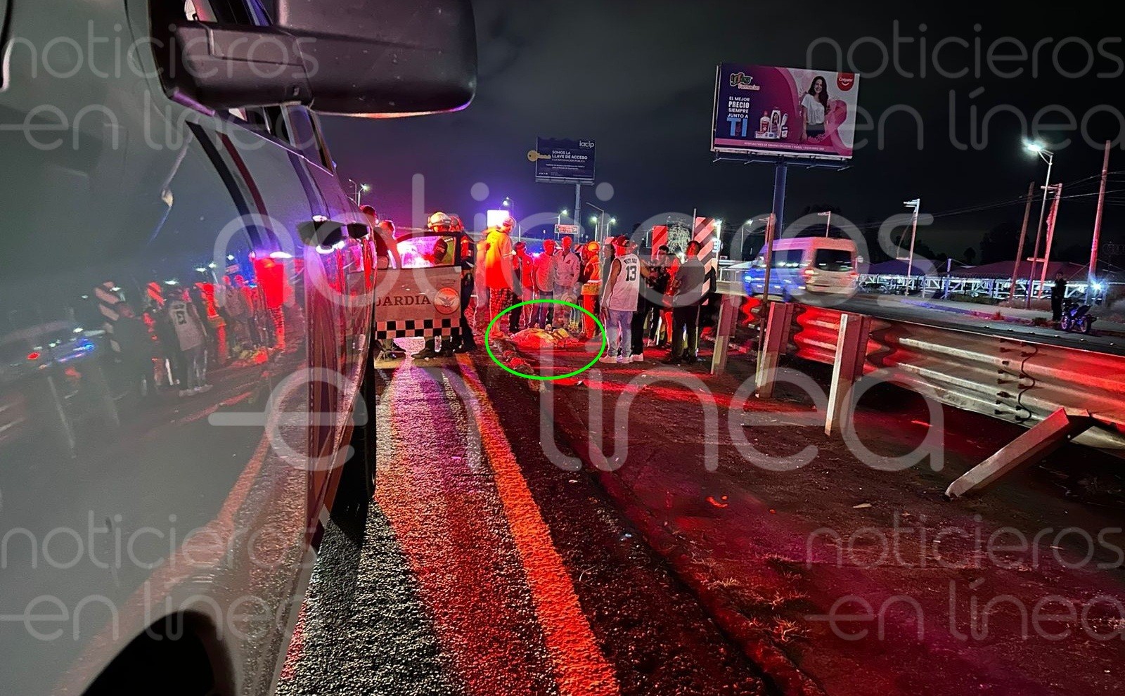 Muere al intentar cruzar corriendo la carretera Silao-León