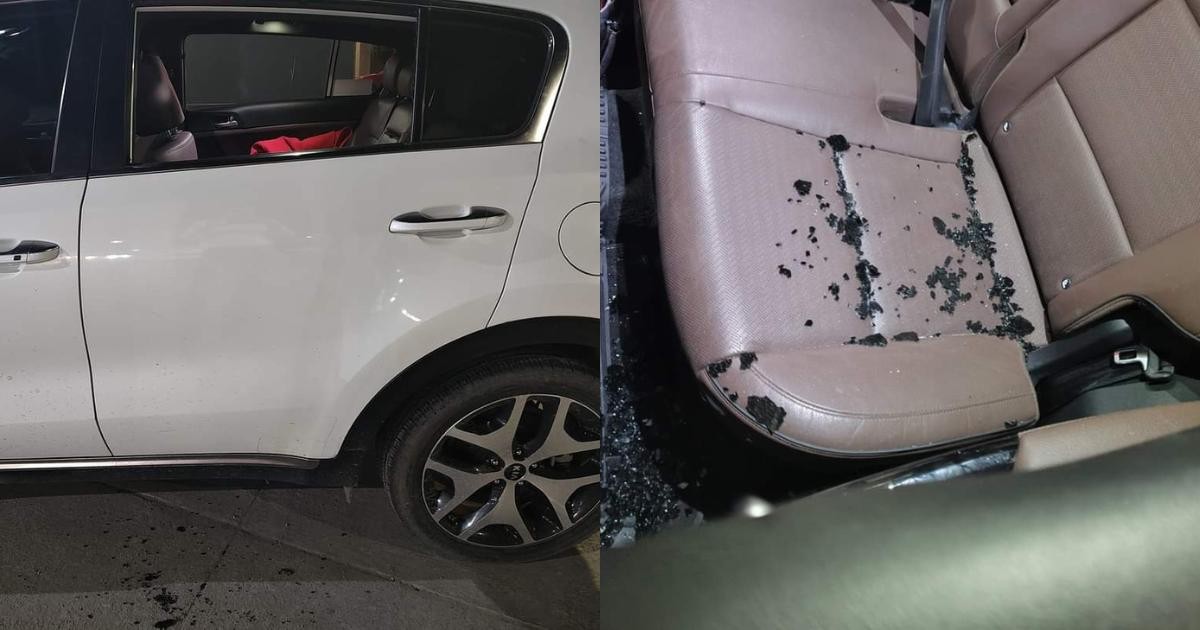 Cristalean camioneta del diputado Ernesto Prieto; ofrece recompensa por sus pertenencias