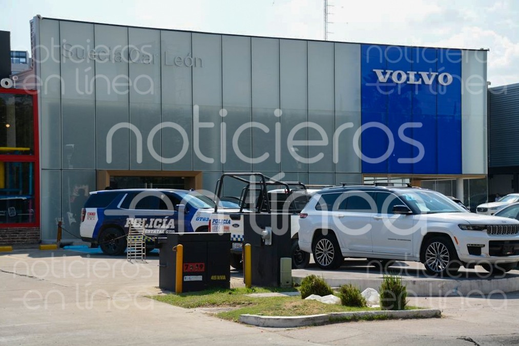 Comando asalta agencia Volvo de Juan Alonso de Torres