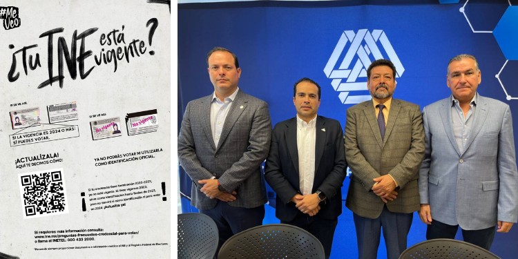 Lanza sector empresarial campaña de credencialización del INE ‘Me Veo’