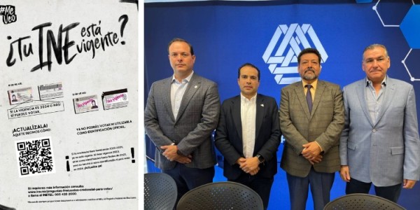 Lanza sector empresarial campaña de credencialización del INE ‘Me Veo’