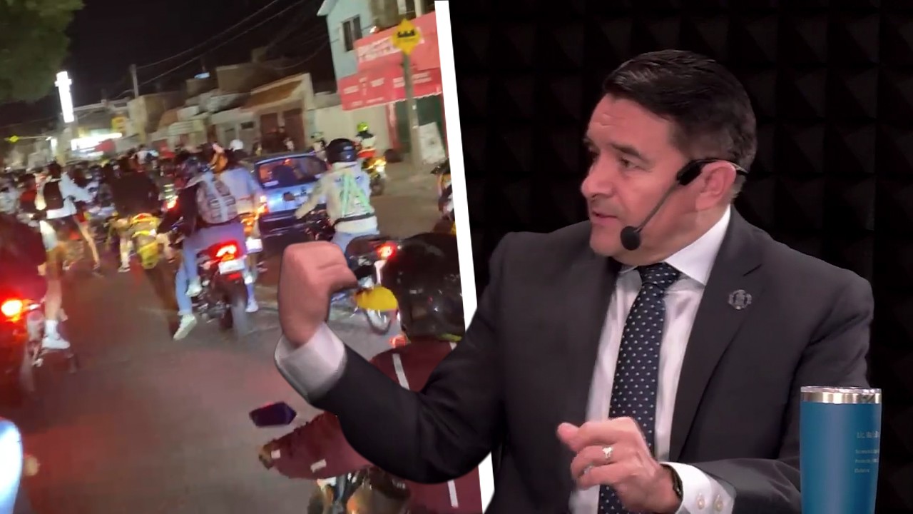 Mario Bravo habla del caos por caravana de motociclistas en León