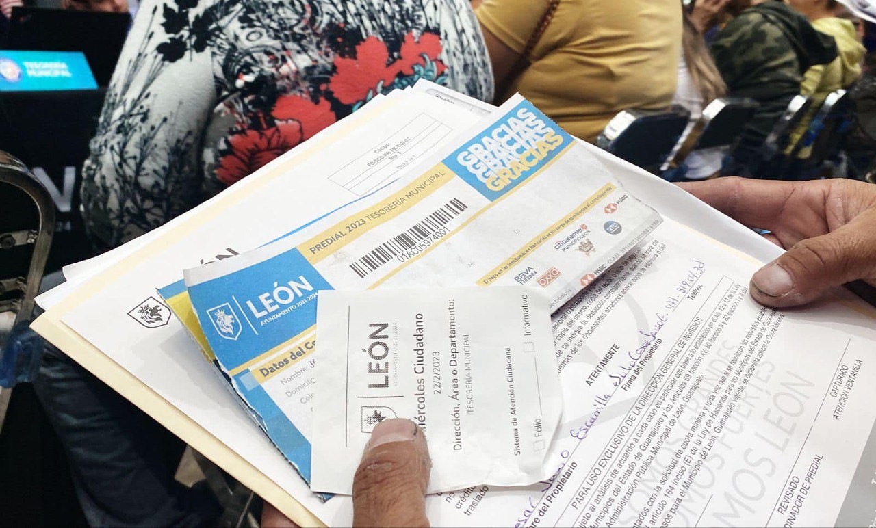 Avanza recaudación por impuesto predial 2023 en León