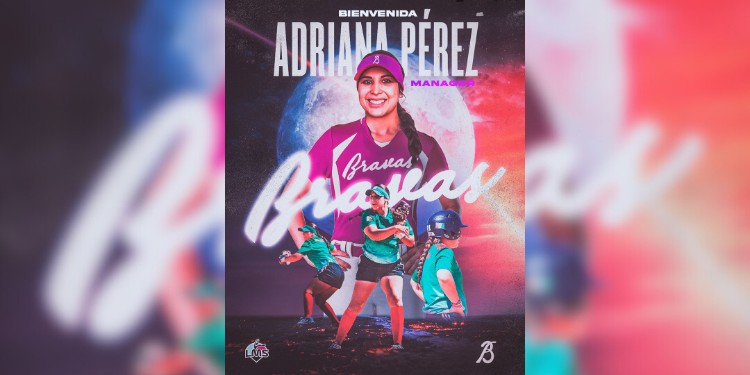 Bravas de León anuncian a Adriana Pérez como su manager para la Liga Mexicana de Softbol
