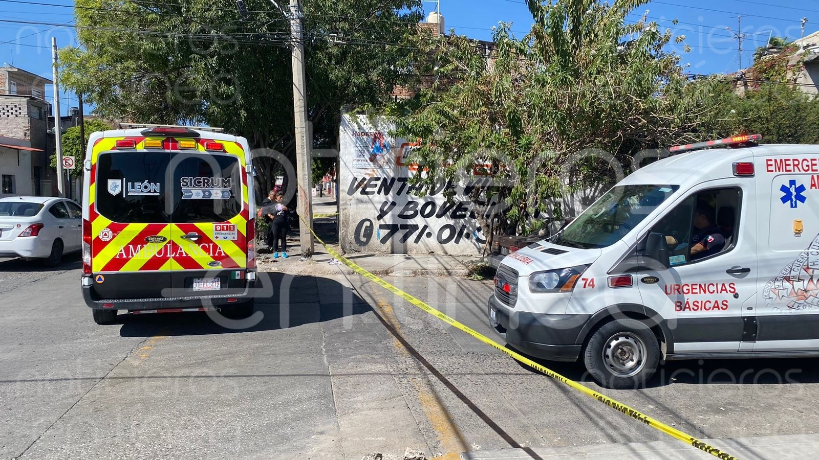 Balean a hombre en la colonia Industrial, León