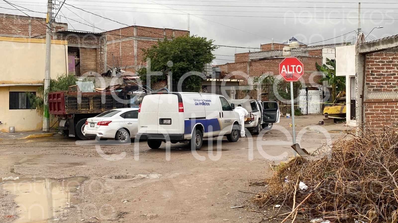 Matan a balazos a dos albañiles en la colonia Santa Cecilia
