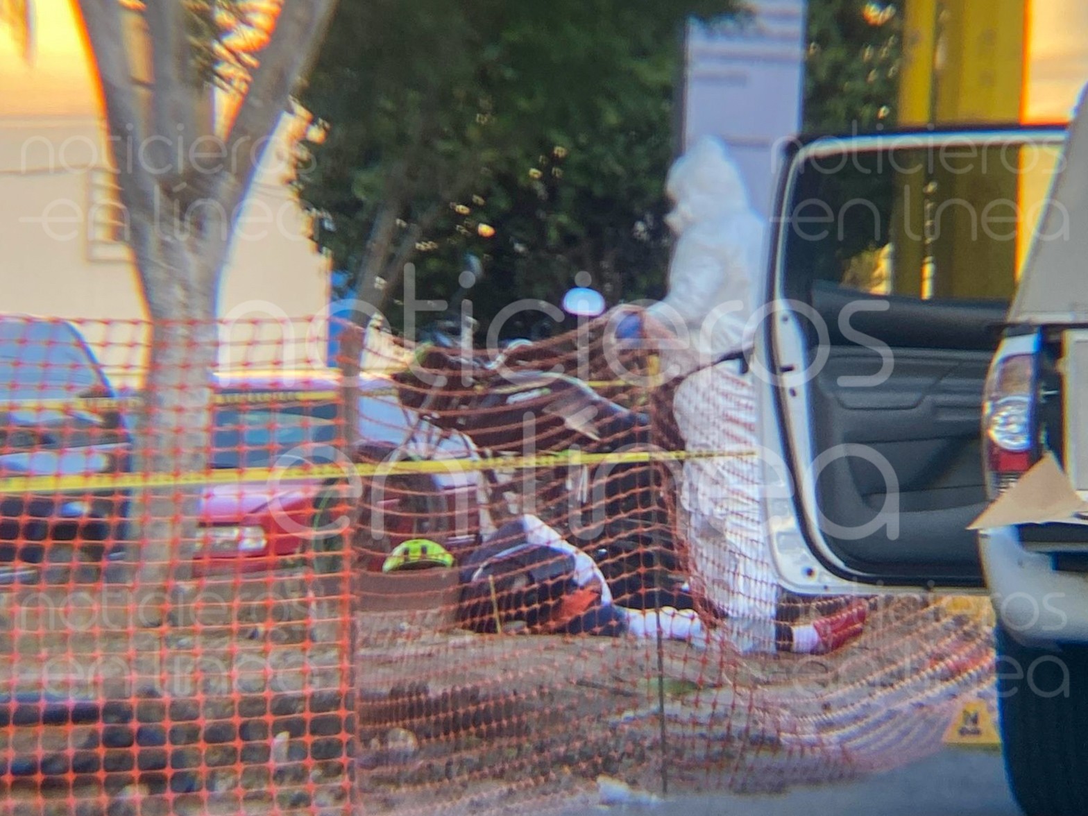 Asesinan a balazos a motociclista cerca de la estación de Bomberos